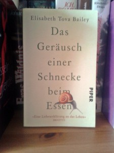 Das Geräusch einer Schnecke beim Fressen