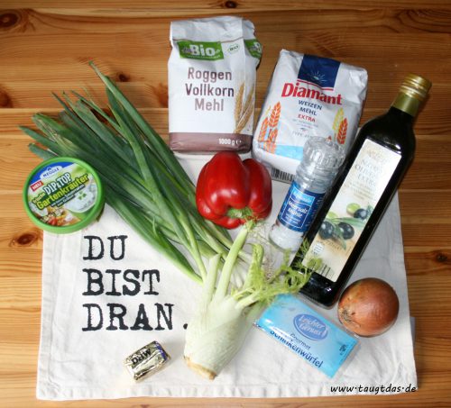 Zutaten Knusperfladen