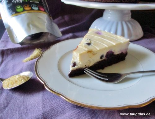 Blueberry Brownie Cheesecake