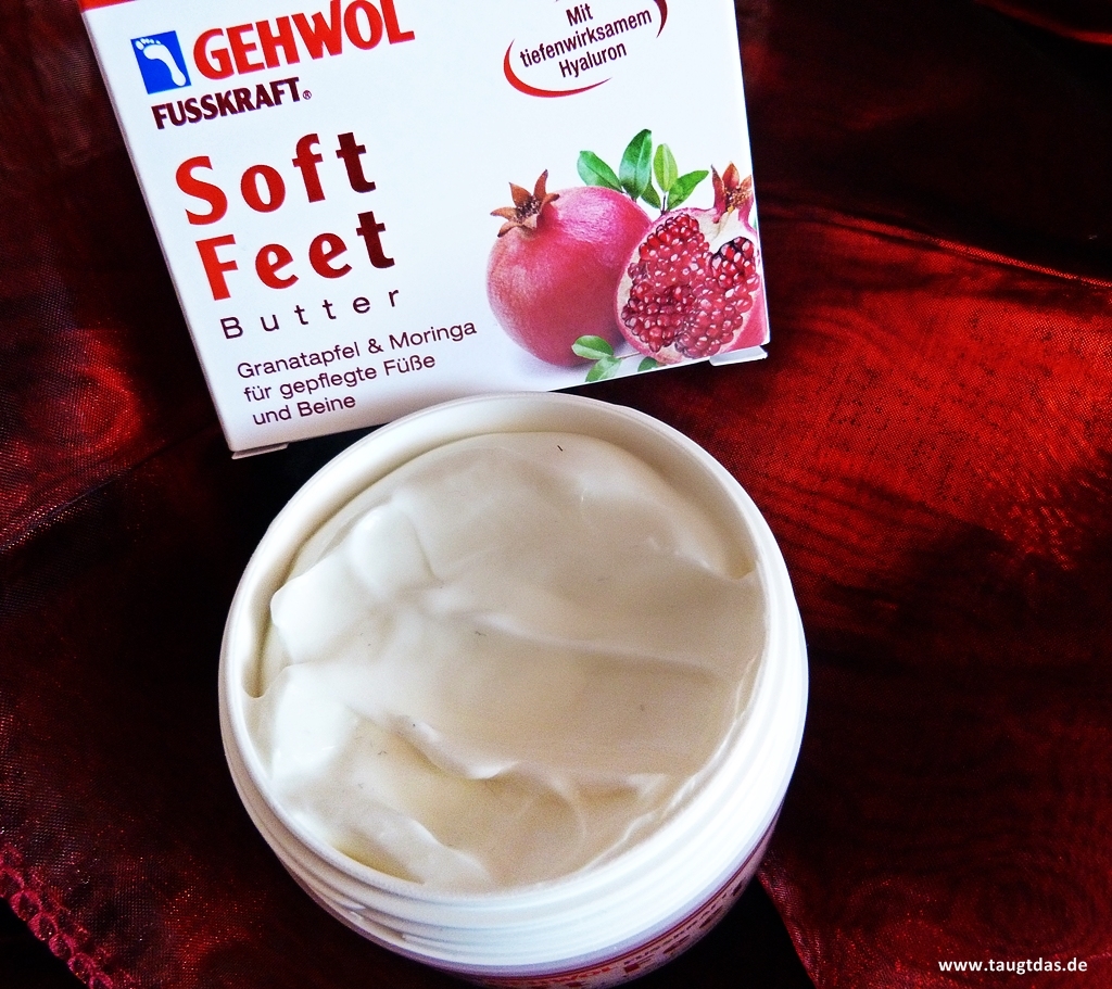 Soft Feet Butter Granatapfel und Moringa