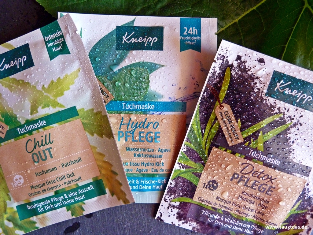 Tuchmasken von Kneipp