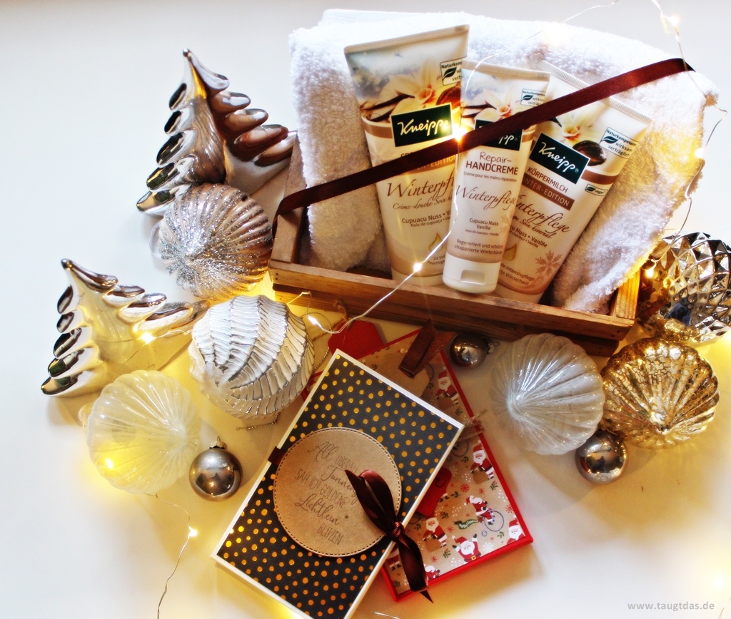 Geschenke von Kneipp verpacken