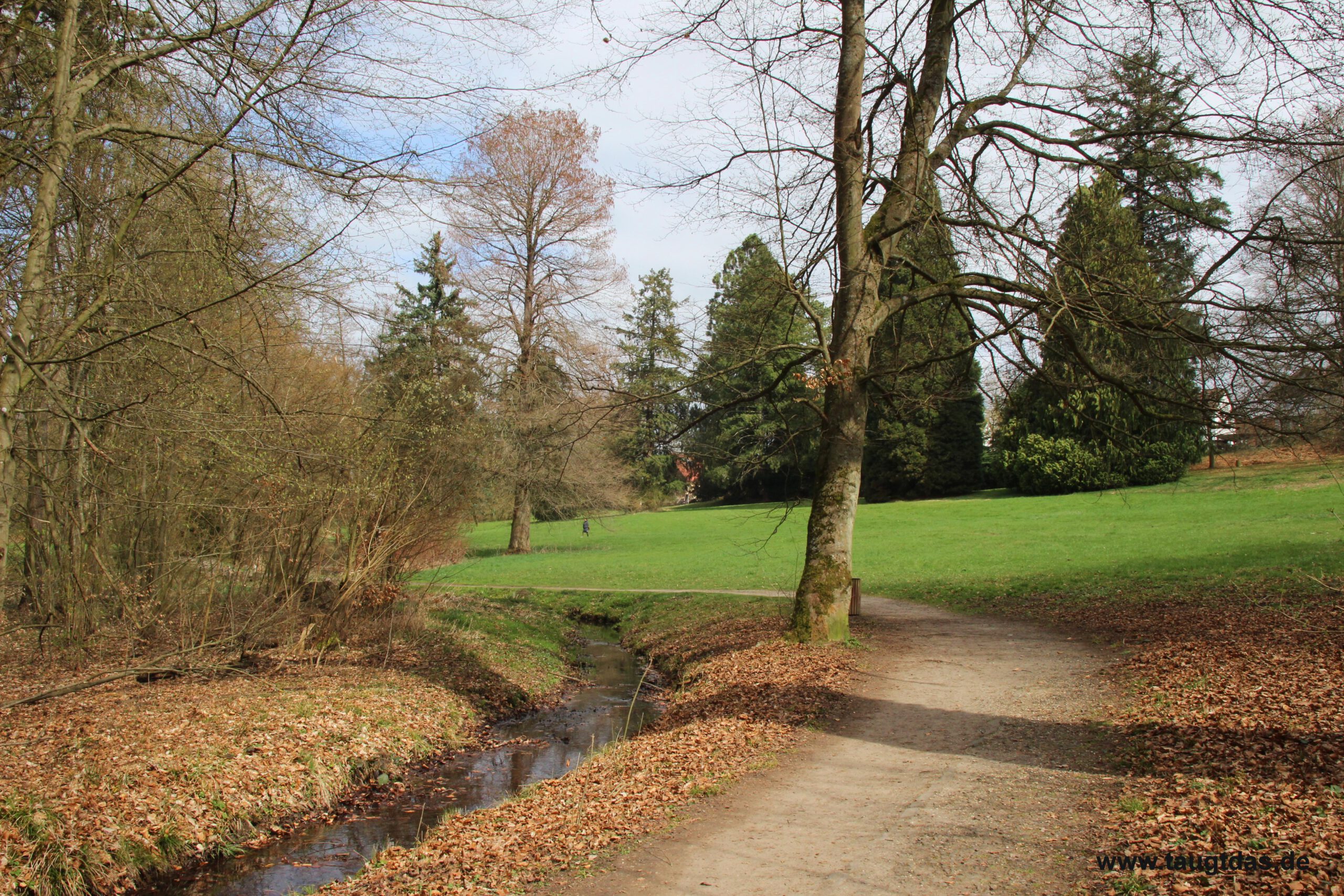 Schlosspark im englischen Stil