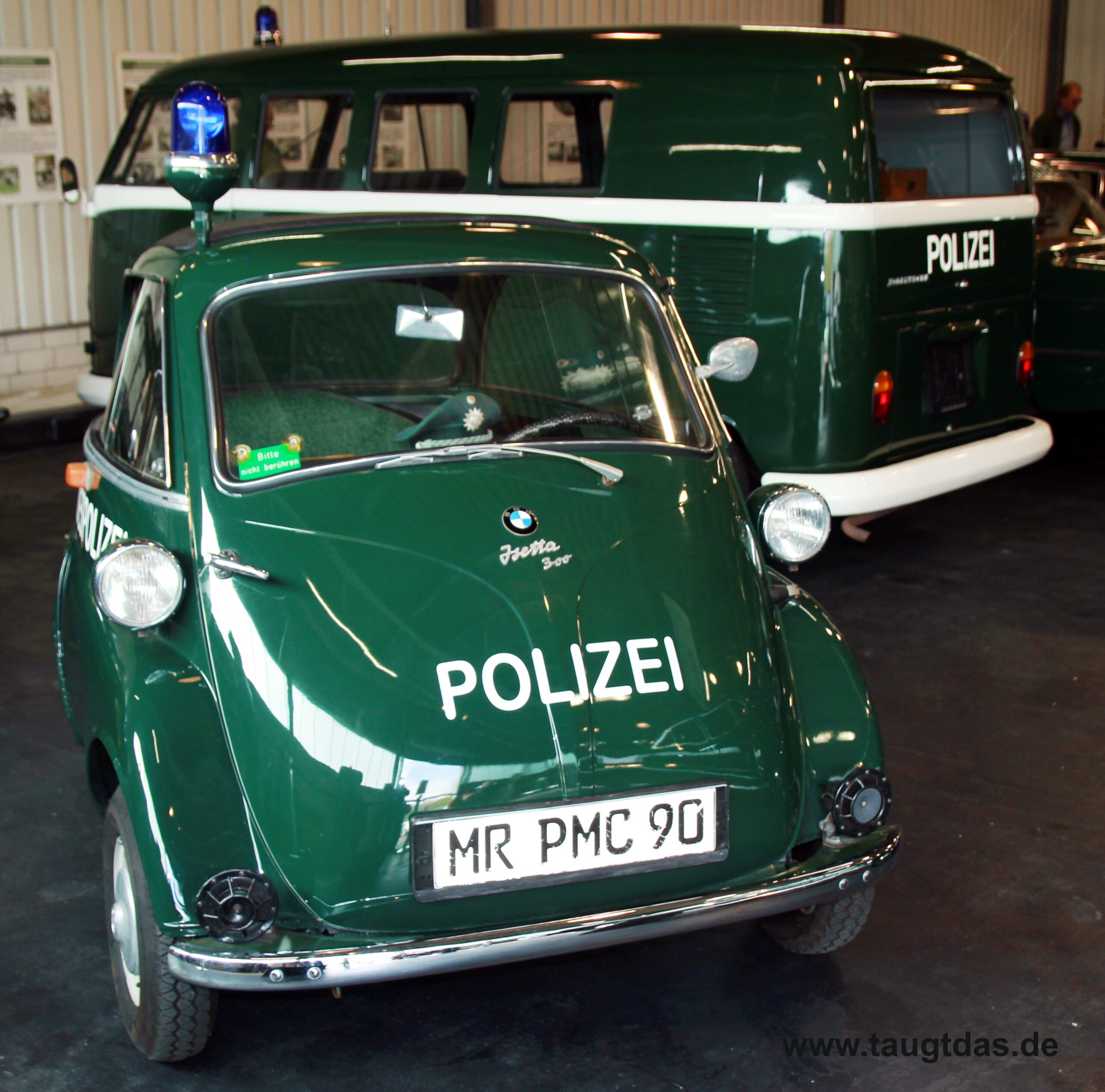 Isetta Marburger Polizeioldtimer