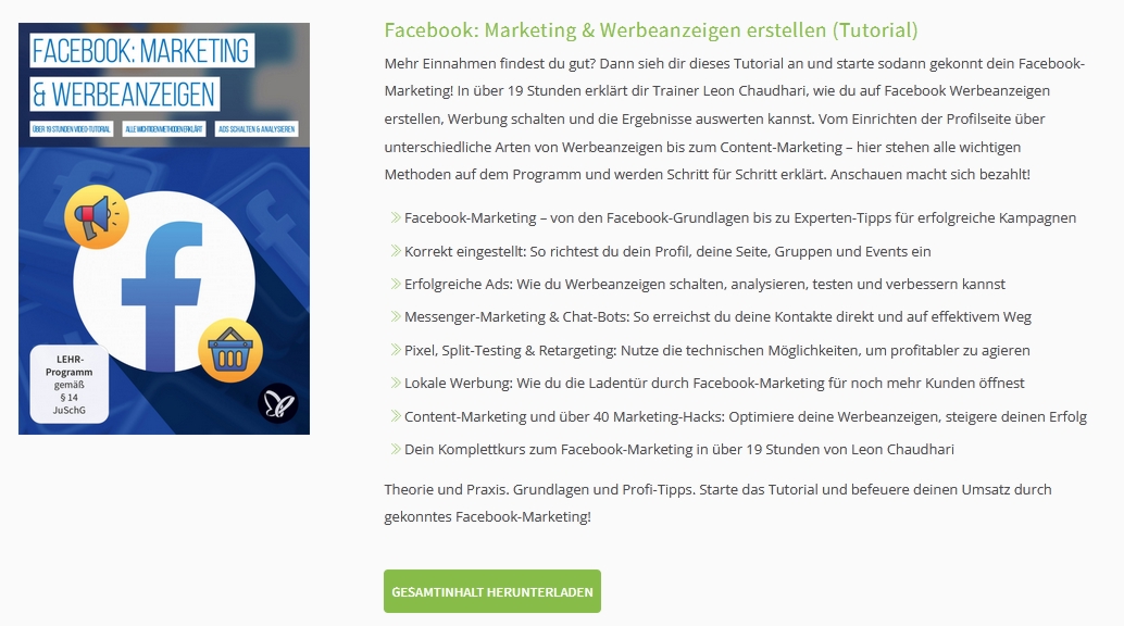 Facebook Marketing Tutorial