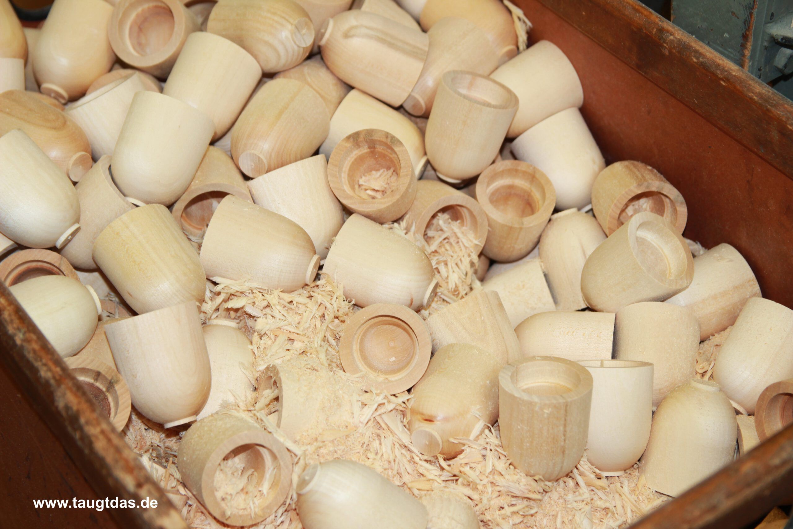 Gedrechselte Holzteile