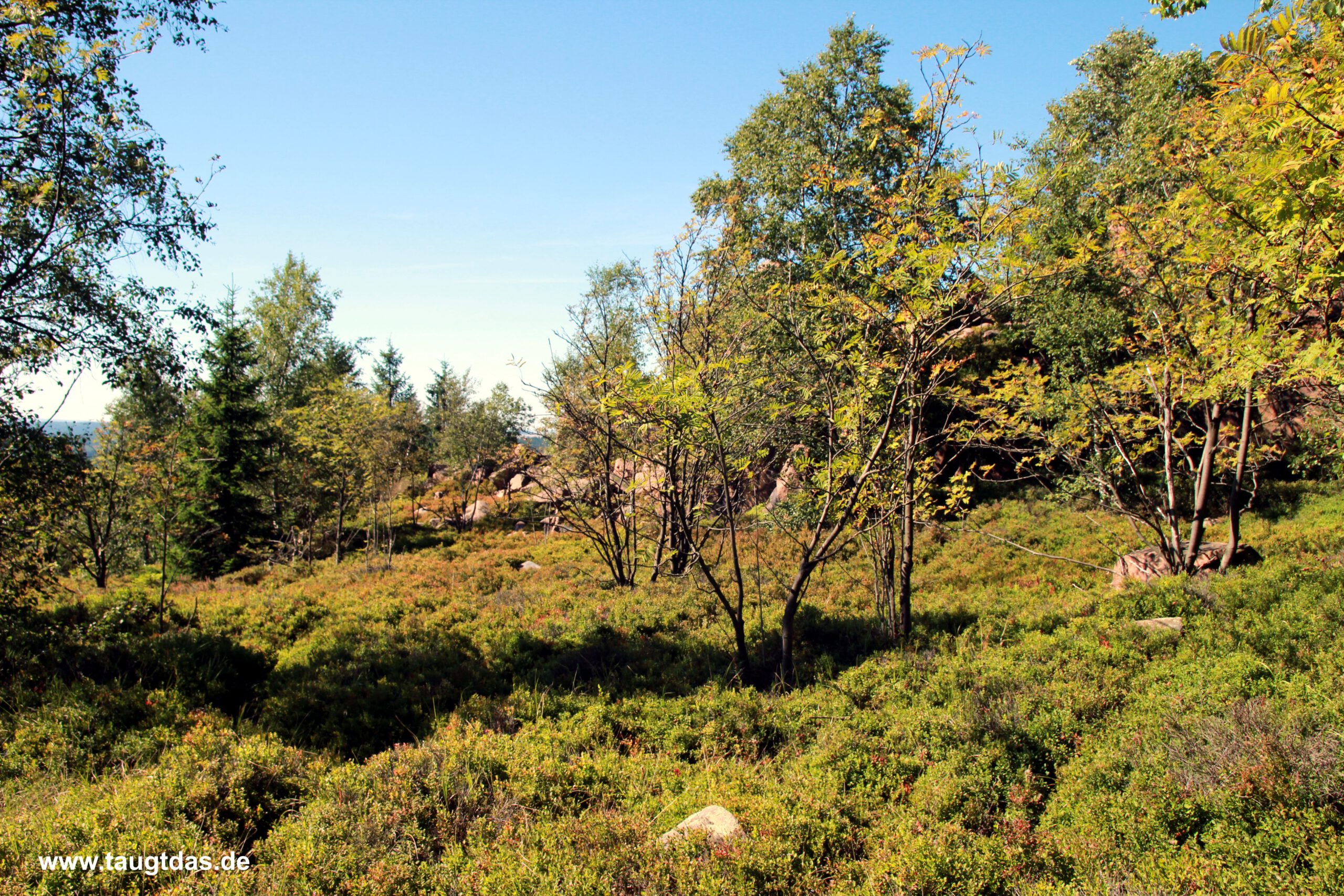 Umgebung Lugsteine